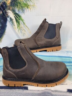 Keen Utility San Jose Chelsea SafetyToe Work Boots - Men’s 10.5 EE Extra Wide
